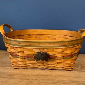 Oval Longaberger basket